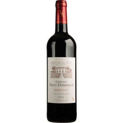Château Haut Domingue Bordeaux rouge AOC 2018 12% 0,75 l (holá láhev) – Zboží Dáma