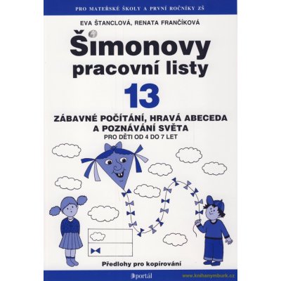 Šimonovy pracovní listy 13 - Renata Frančíková, Eva Štanclová – Hledejceny.cz