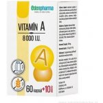 EDENPharma Vitamin A 8000 I.U. 60+10 kapslí – Hledejceny.cz