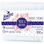 Linteo Papírové Vatové tyčinky 100% natural 200 ks – Zbozi.Blesk.cz