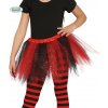 Dětský karnevalový kostým Sukénka červeno/černá