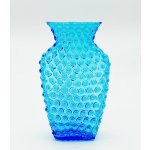 Váza 26cm - Hobnail - Ananas - akvamarín – Hledejceny.cz