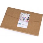 Stoklasa Vyšívací sada s předtištěným motivem 380637 1 fialové květy s listy 15x22cm – Zboží Dáma Stoklasa Vyšívací sada s předtištěným motivem 380637 1 fialové květy s listy 15x22cm – Zboží Dáma