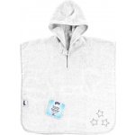 Kikko BIO bavlněná froté osuška s kapucí XKKO Organic 90x90 White Stars – Zboží Dáma