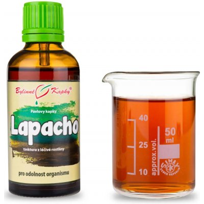 Bylinné kapky Lapacho tinktura Pavlovy bylinné kapky 50 ml – Hledejceny.cz