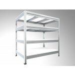 Biedrax Regál 45 x 120 x 120 cm 4 police – HobbyKompas.cz