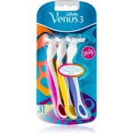 Gillette Venus 3 Dispo Multicolor 3 ks – Zboží Dáma