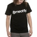 Meatfly Logo triko černá