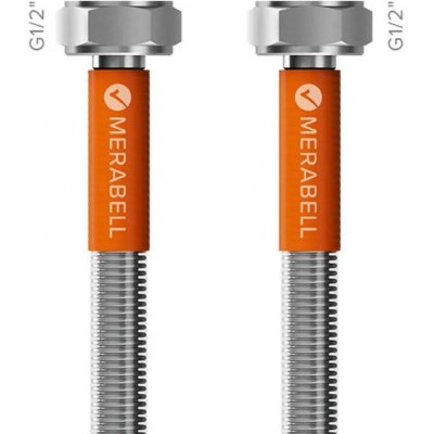 MERABELL Aqua,hadice toaletní, G1/2"-G1/2" délka 80 cm M0009 – Sleviste.cz