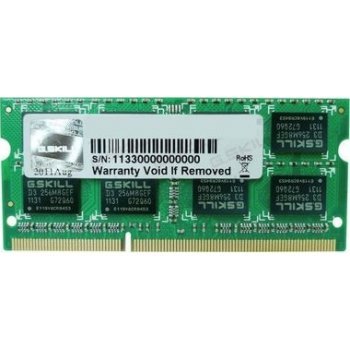 G.Skill SODIMM DDR3 4GB 1600MHz CL11 F3-1600C11S-4GSL