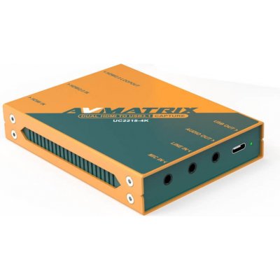Avmatrix Dual HDMI to USB 3.1 Type-C Video Capture UC2218-4K – Zboží Mobilmania