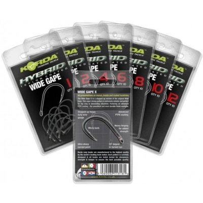 Korda Wide Gape vel.8 10 ks – Sleviste.cz