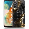 Pouzdro a kryt na mobilní telefon Samsung Picasee silikonový Samsung Galaxy A23 A236B 5G Black Gold čiré