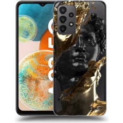 Picasee silikonový Samsung Galaxy A23 A236B 5G Black Gold čiré