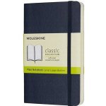 Moleskine Zápisník měkké desky A6 čistý modrý – Zboží Živě