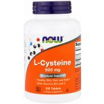 Now Foods L-Cystein 500 mg 100 tablet – Hledejceny.cz