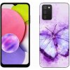 Pouzdro a kryt na mobilní telefon Samsung Pouzdro mmCase gelové Samsung Galaxy A03s - fialové motél