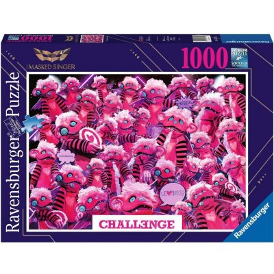 RAVENSBURGER Challenge Masked Singer: Monster 1000 dílků – Hledejceny.cz