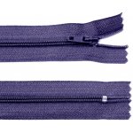 Spirálový zip no.3 nerozepínací 30cm - více barev color: 593 fialová – Hledejceny.cz