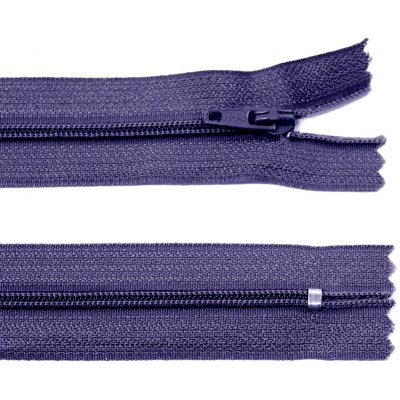 Spirálový zip no.3 nerozepínací 30cm - více barev color: 593 fialová – Hledejceny.cz