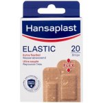 Hansaplast Elastic Extra Flexible Plaster extra flexibilní a voděodolné náplasti unisex 20 ks