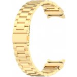 VSECHNONAMOBIL CLASSIC Kovový řemínek pro Samsung Galaxy Watch FE zlatý 81544 – Hledejceny.cz