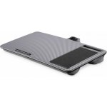 DIGITUS Notebookový stůl / pracovní stanice do 17", slot pro mobilní telefon, podložka pod myš (DA-90441) – Zboží Živě