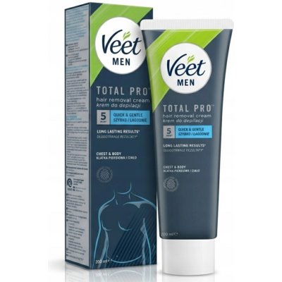 VEET Pánský depilační krém na hrudník a tělo pro muže 200 ml – Hledejceny.cz