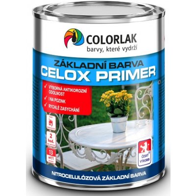 Colorlak CELOX PRIMER nitrocelulózová základní barva (červenohnědá) 3,5l - červenohnědá