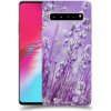 Pouzdro a kryt na mobilní telefon Samsung Pouzdro ACOVER Samsung Galaxy S10 G973 s motivem Lavender