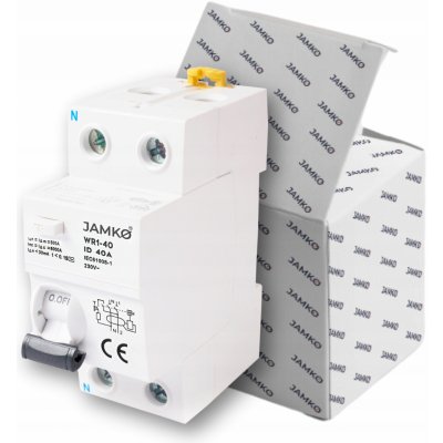 Proudový chránič JAMKO 230 V IP20 40 A – Hledejceny.cz
