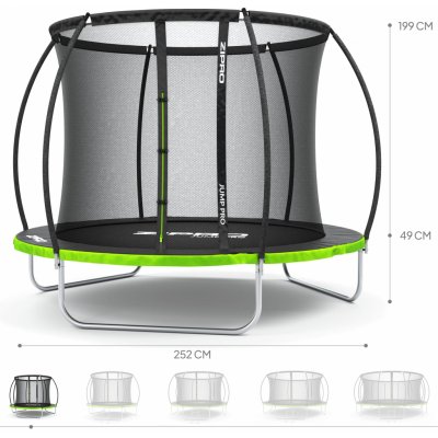 Zipro Pro Premium 252 cm + bezpečnostní síť – Zbozi.Blesk.cz