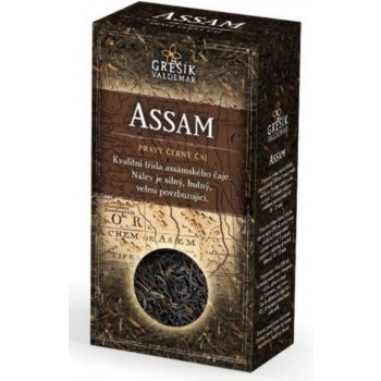 Grešík Čaje 4 světadílů černý čaj Assam 70 g