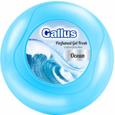 GALLUS, Gelový osvěžovač vzduchu velký, OCEÁN, 150 g – Zboží Mobilmania
