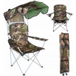 Malatec Skládací křeslo se stříškou Panama maskáč – Sleviste.cz