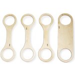 BaaVi Dřevěné mostky Balance Play set 3+1 – Hledejceny.cz