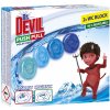 Dezinfekční prostředek na WC Dr.Devil WC Push Pull gel bez košíku 2x 20 g Polar aqua