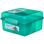 Sistema Box na oběd Lunch Cube Max se 4 oddíly a kelímkem na jogurt 2 l – Sleviste.cz