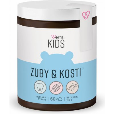 Verra Kidz Zuby a Kosti 60 želatinových medvídků – Hledejceny.cz