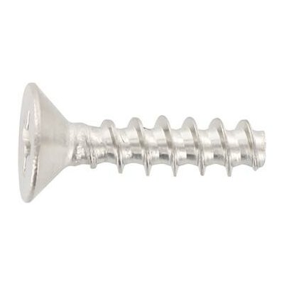 Vrut do termoplastu se zápustnou hlavou 4.0x8, nerez A2 (500 ks) – Zboží Mobilmania