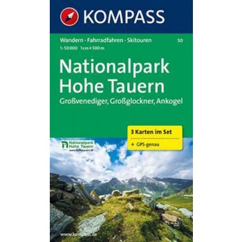 50 Nationalpark Hohe Tauern 3 mapy 1:50 000