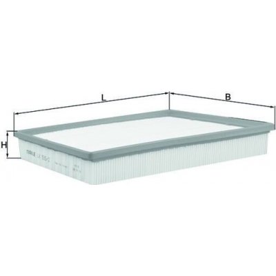 Vzduchový filtr MAHLE LX 935/2 – Hledejceny.cz