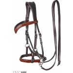 F.R.A. Uzdečka bezudidlová Sidepull Isabel hnědá /gloosy – Zboží Dáma