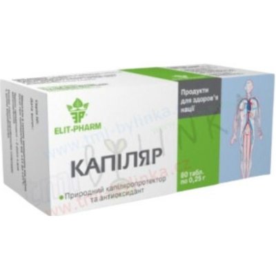 Elit Pharm Dihydrokvercetin Kapiljar 80 tablet – Hledejceny.cz