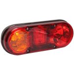 Led zadní sdružená svítilna 12v 24v levá s osvětlením SPZ LED obrysové světlo Horpol – Hledejceny.cz