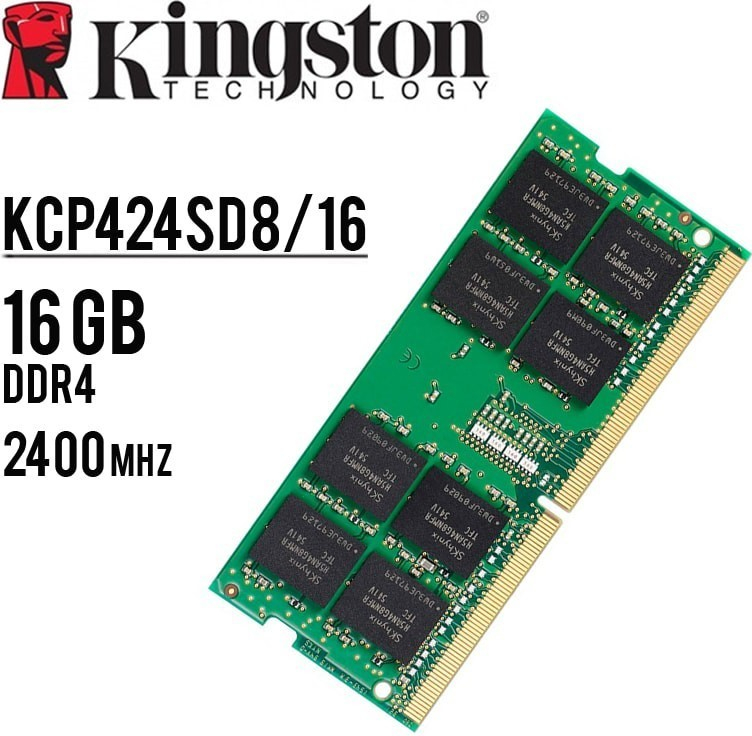 Kingston SODIMM DDR4 16GB 2400MHz CL17 KCP424SD8/16