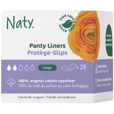 Naty Super slipové vložky 28 ks – Zboží Dáma