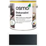 OSMO Dekorační vosk intenzivní odstíny 2,5 l Černý 3169 – HobbyKompas.cz