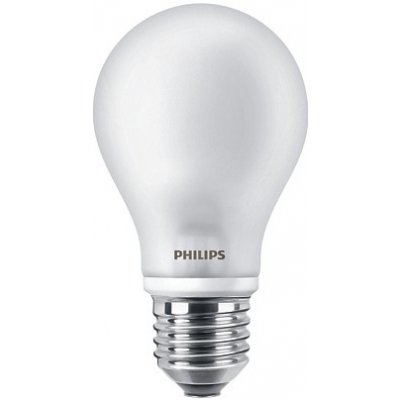 Philips 5-40W E27 827 A60 FR ND 470Lm 2700K LED žárovka matná všesměrová Classic