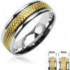 Prsteny Steel Edge ocelový prsten Spikes-SEHRH1608